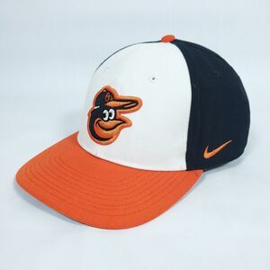Baltimore Orioles Hat Nike Dri-Fit M/L MLB Legacy91 White/ Black Embroidered